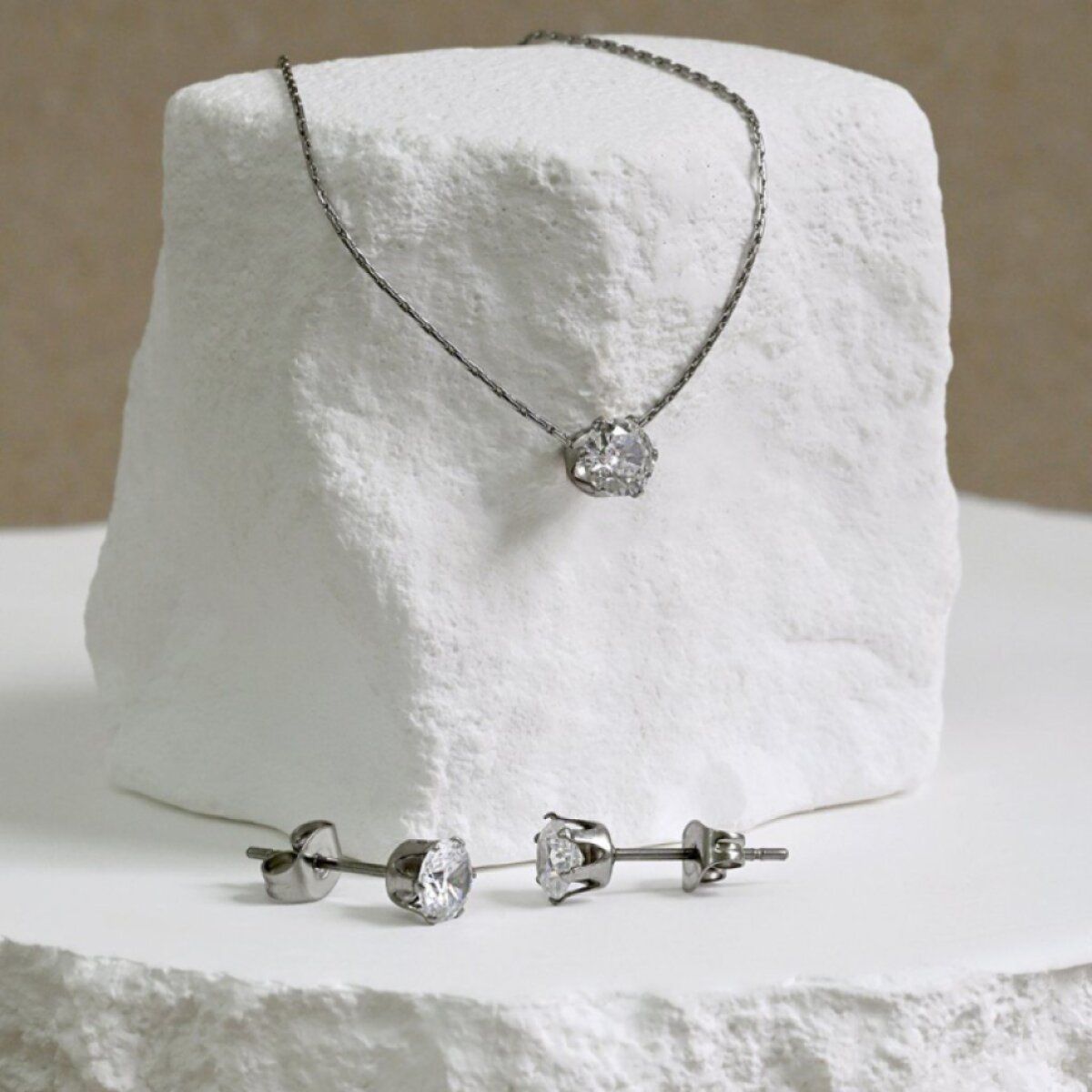 Oceľová sada s kryštálom 49001.1