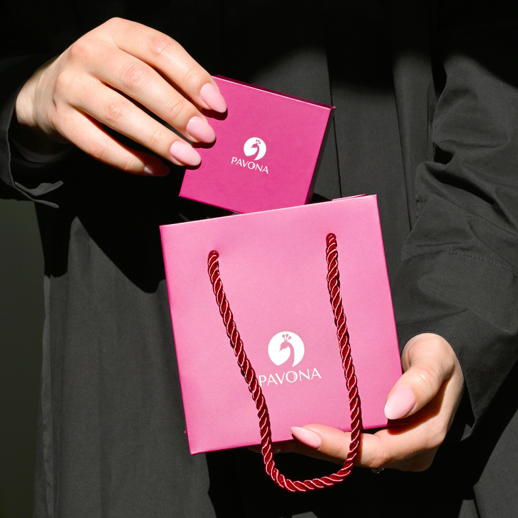 Pozlátené náušnice kvapky s ruženínom 11730.3 rose gold