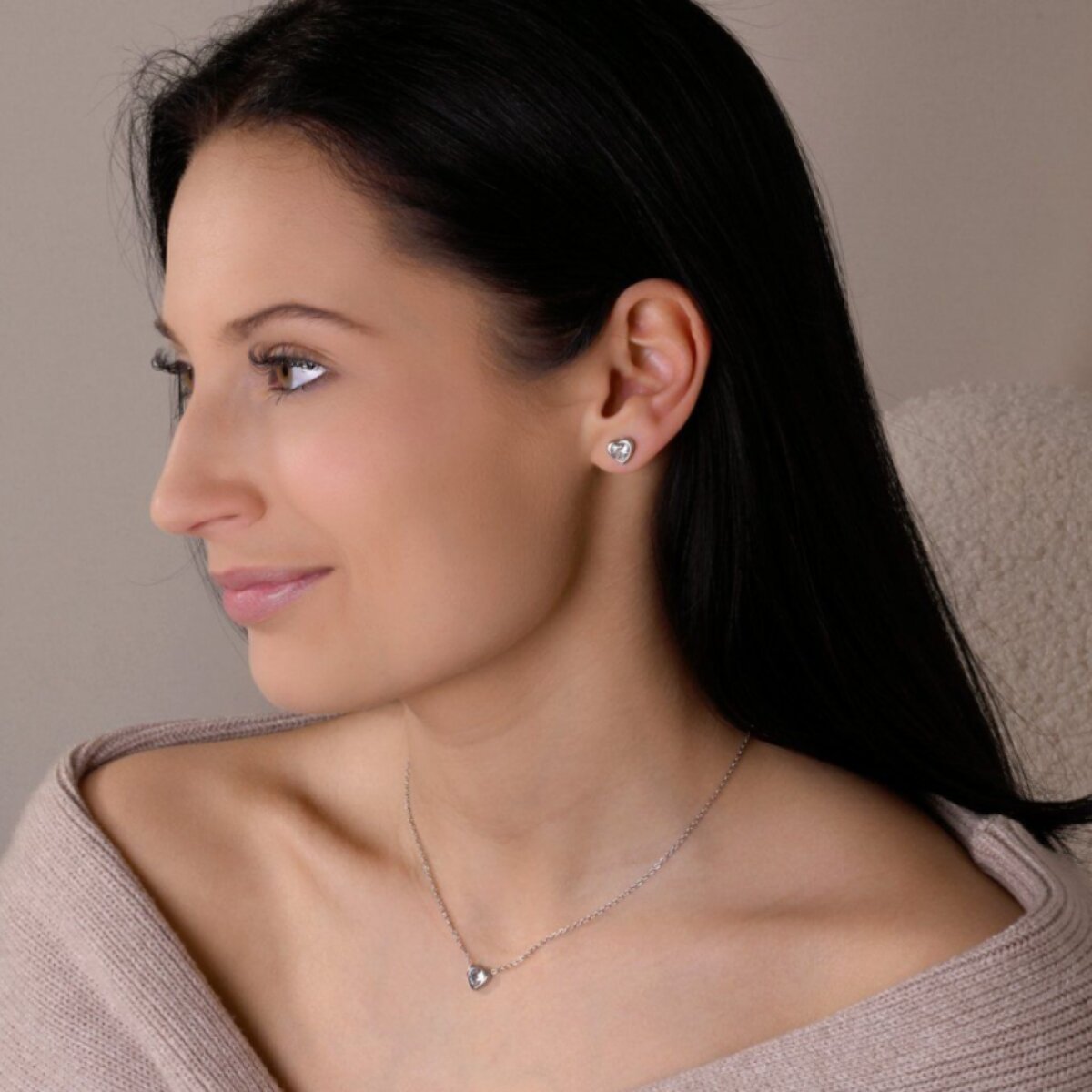 Oceľová sada so srdiečkom 49002.1