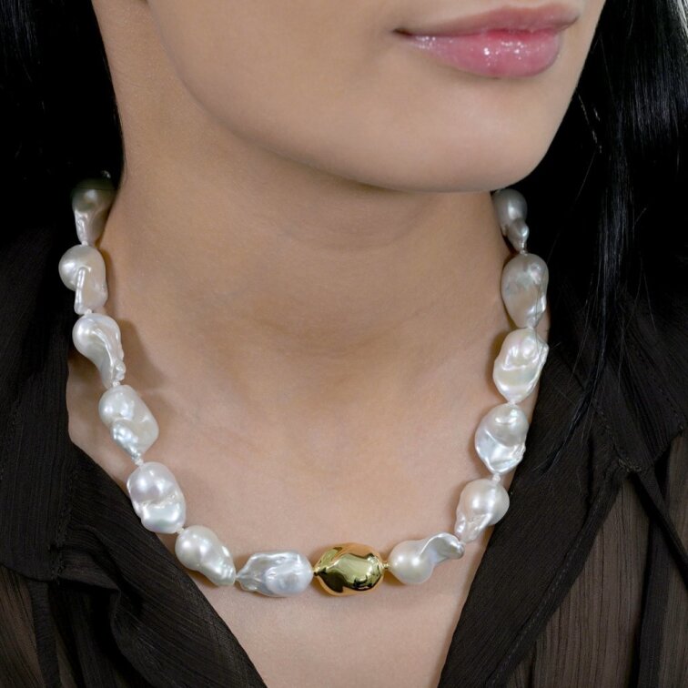 Perlový náhrdelník baroko 22061.1