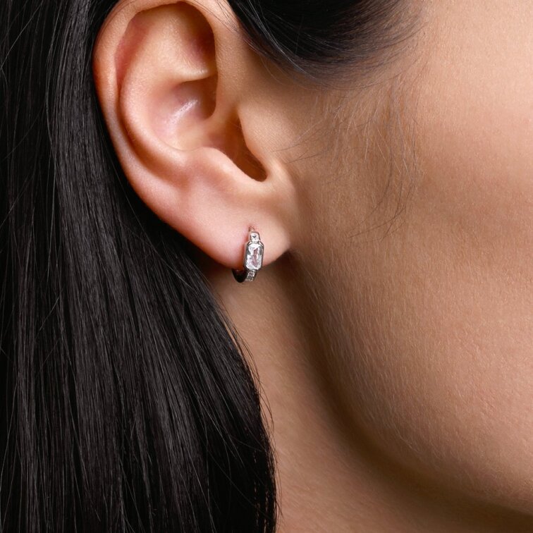 Stříbrné kroužky se zirkony 11766.1