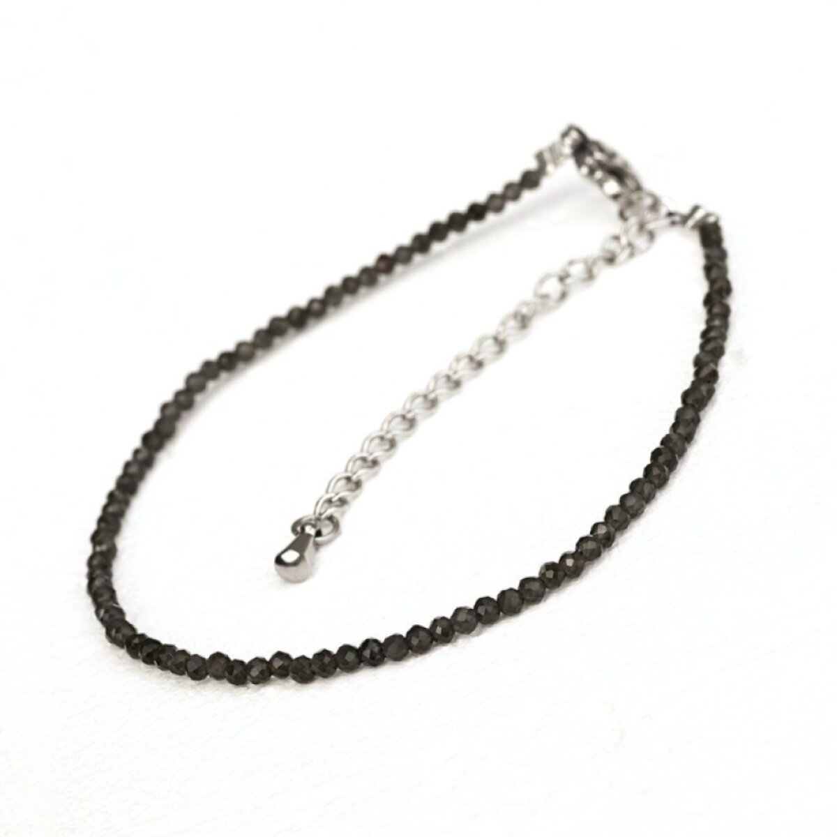 Náramek s grey spinel kameny 43055.3 ocel
