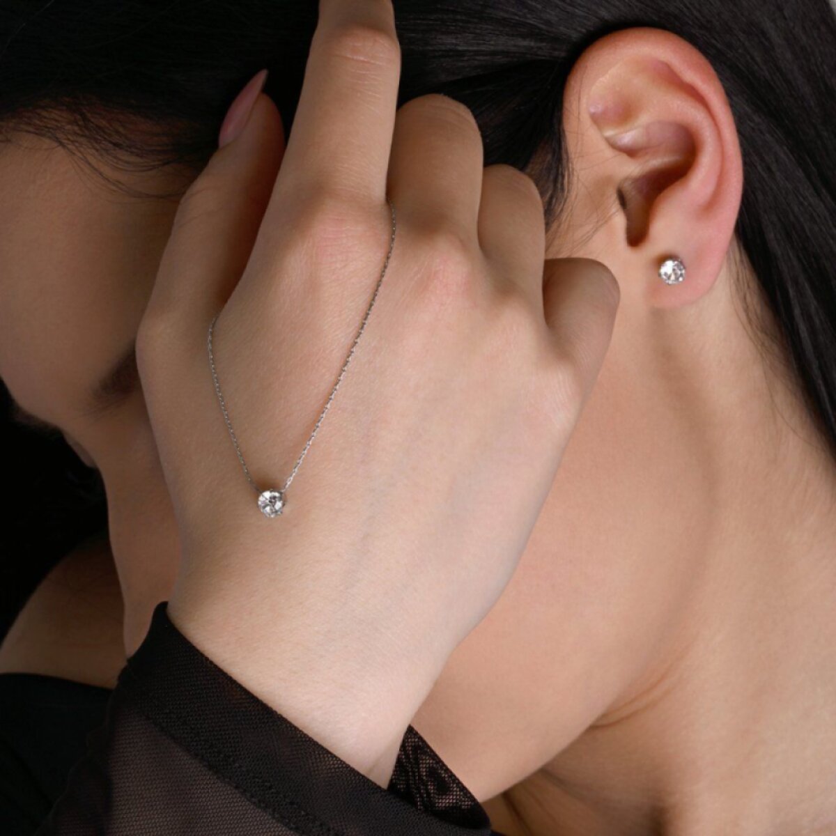 Oceľová sada s kryštálom 49001.1