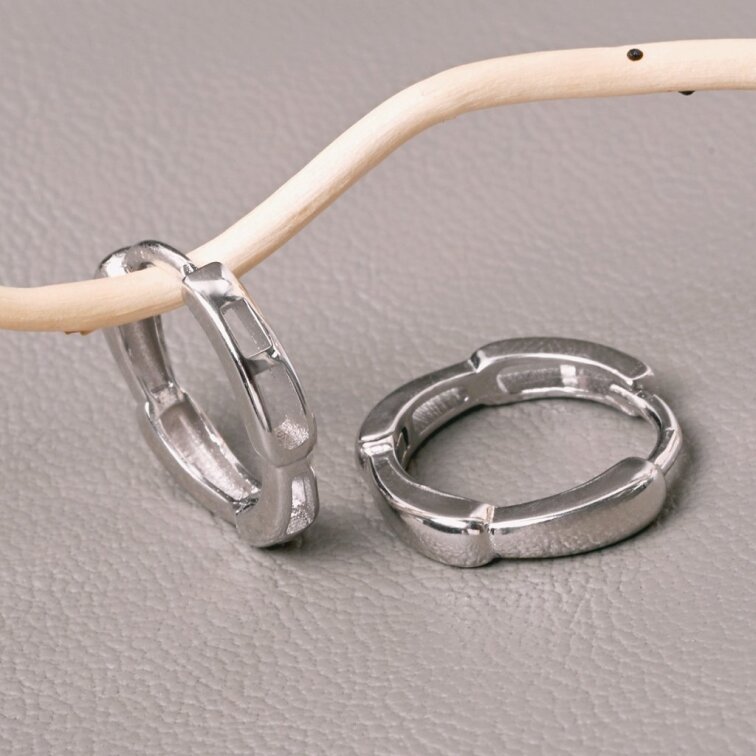 Stříbrné kruhy 61158