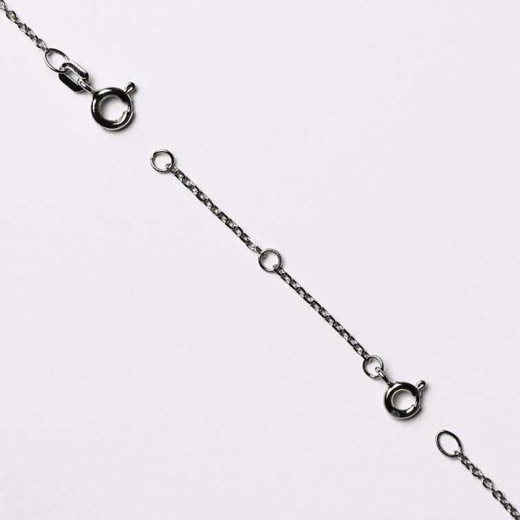 Prodlužovací stříbrný řetízek 30999