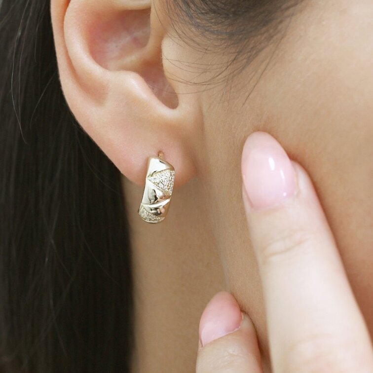 Pozlacené ozdobné kruhy 11765.1