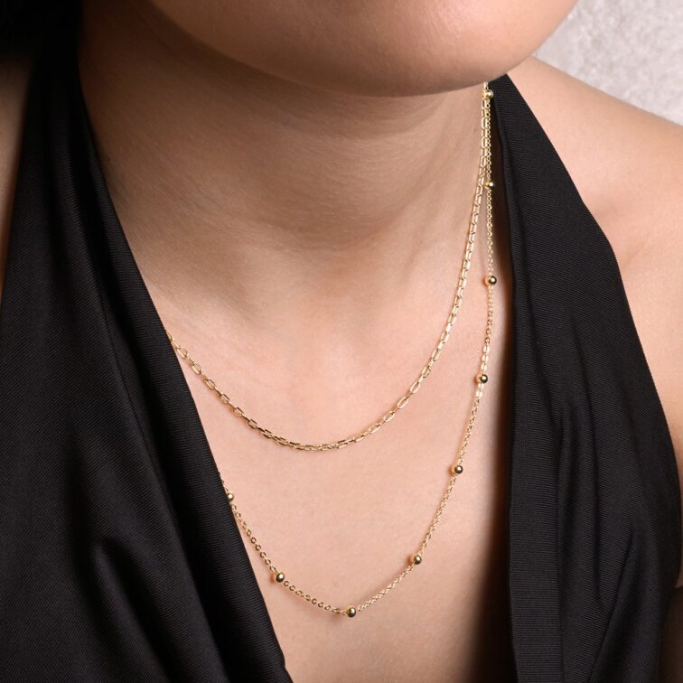 Pozlacený řetízek 62054