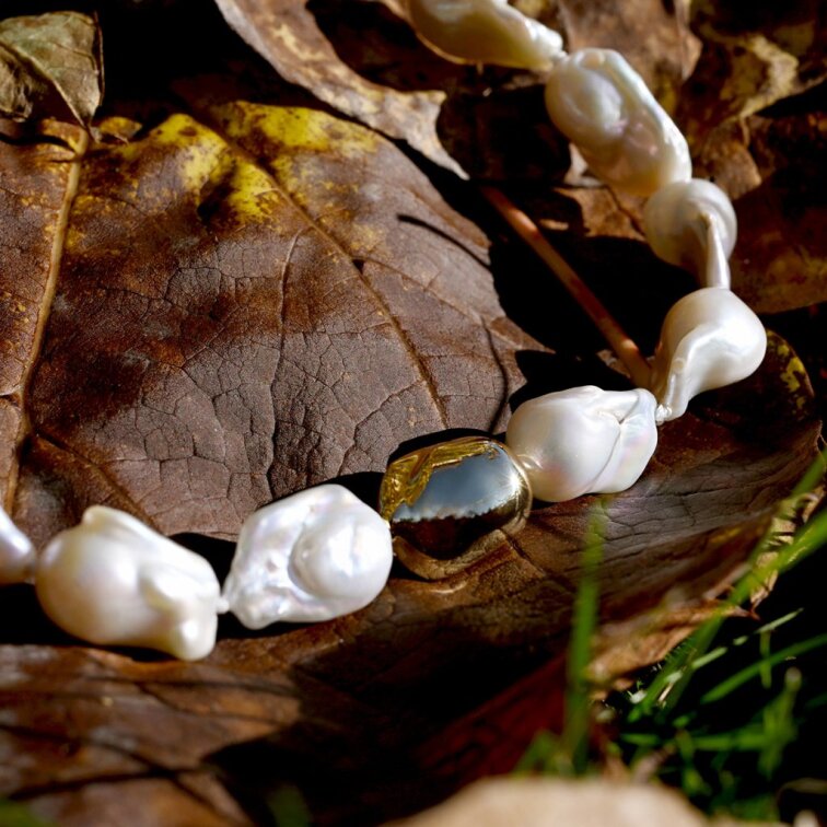 Perlový náhrdelník baroko 22061.1