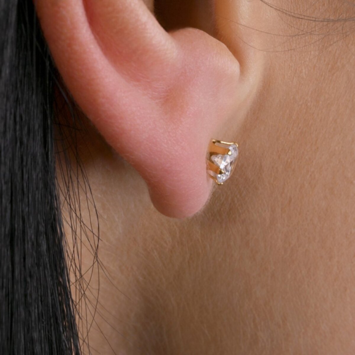 Ocelová sada s krystalem 49001.1 gold