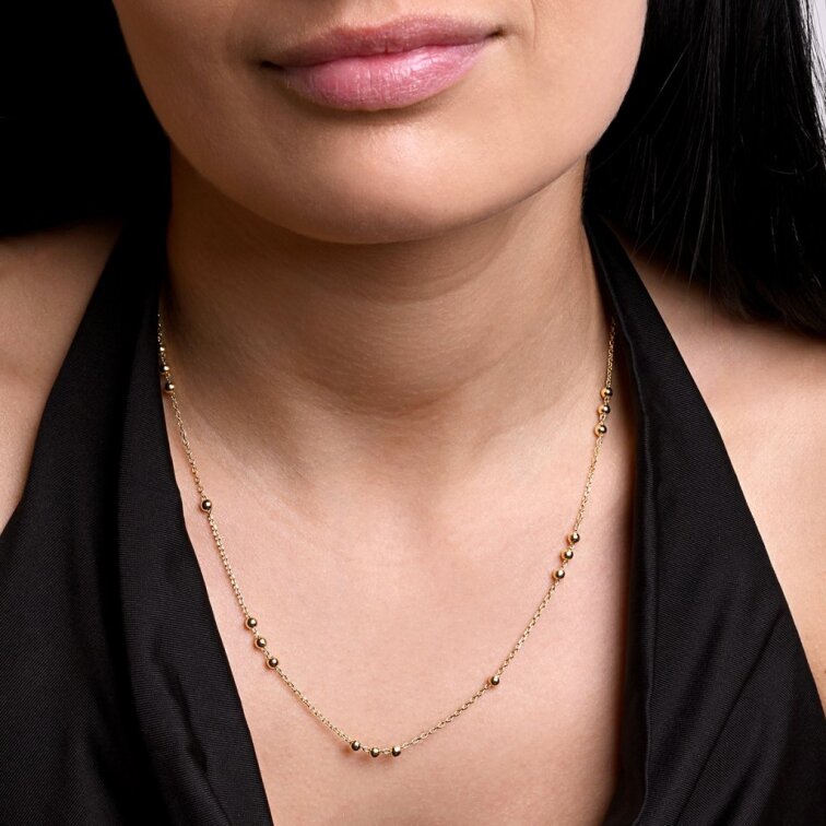 Pozlacený řetízek 62056