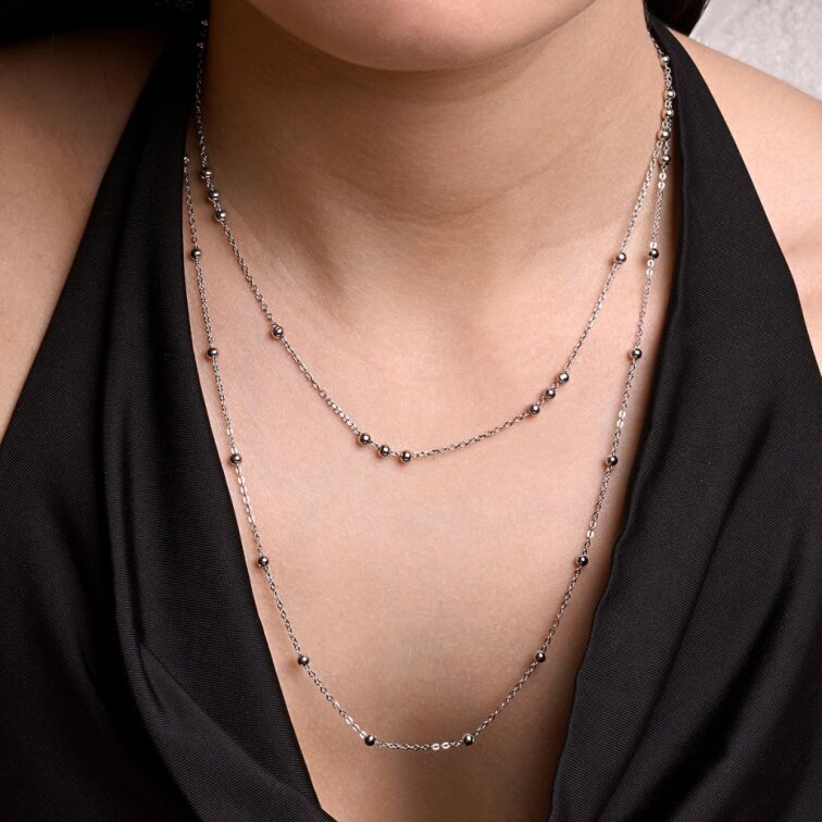 Stříbrný řetízek 62055