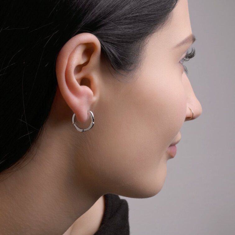 Stříbrné kruhy 61158