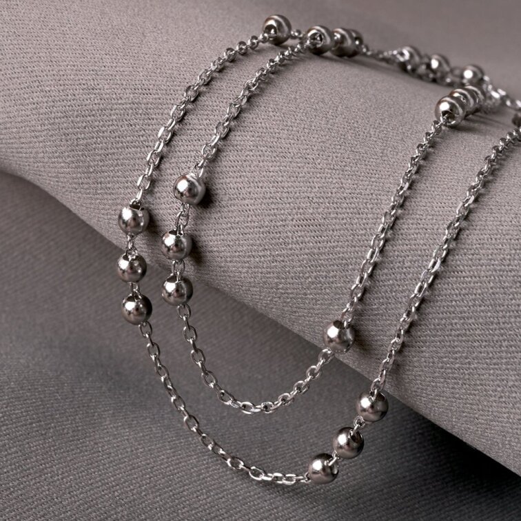 Stříbrný řetízek 62056