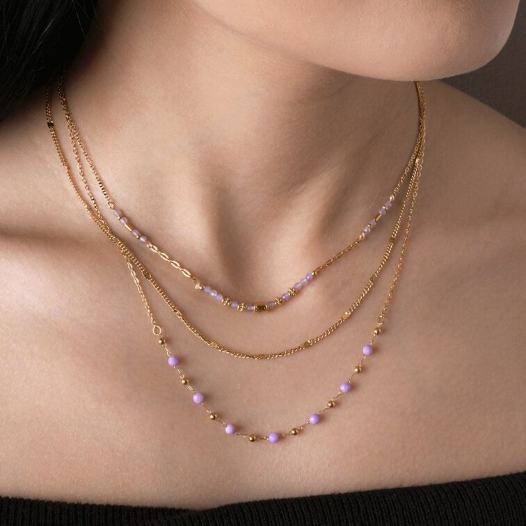 Náhrdelník s ametystem 42029.3