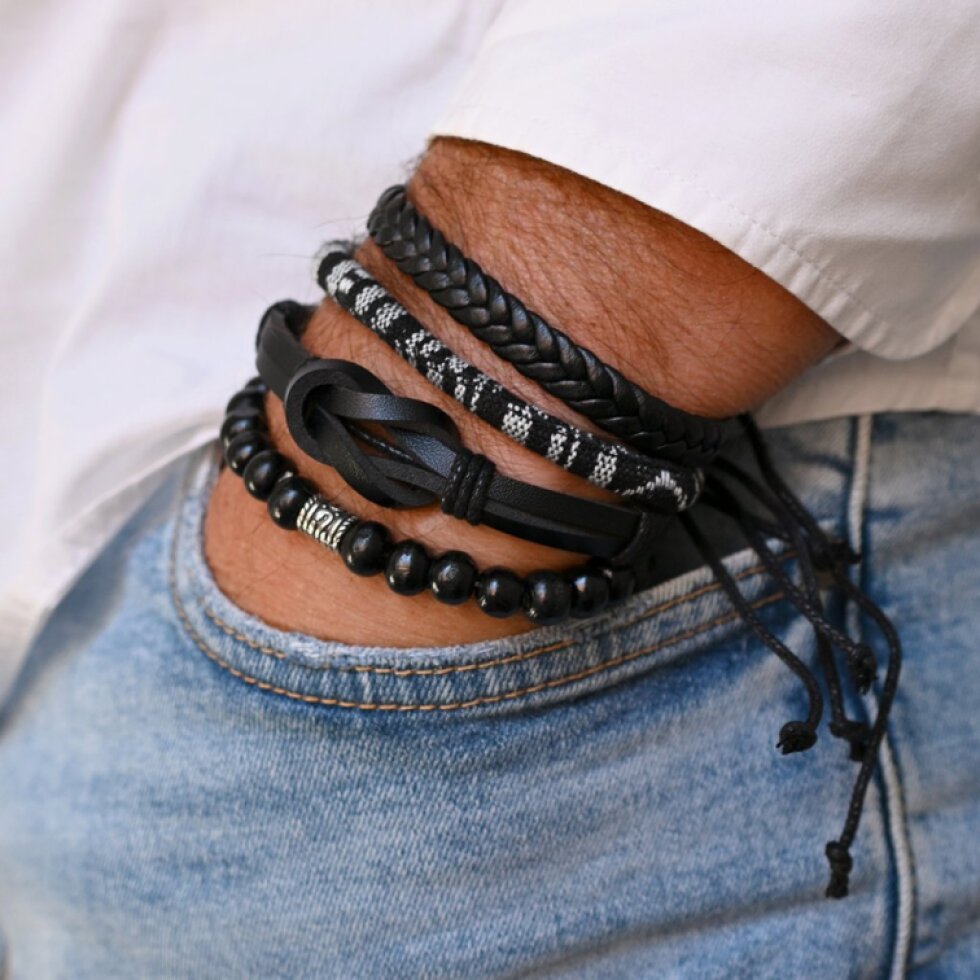 Sada pánskych náramkov 53055.3