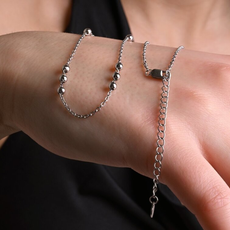 Stříbrný řetízek 62056