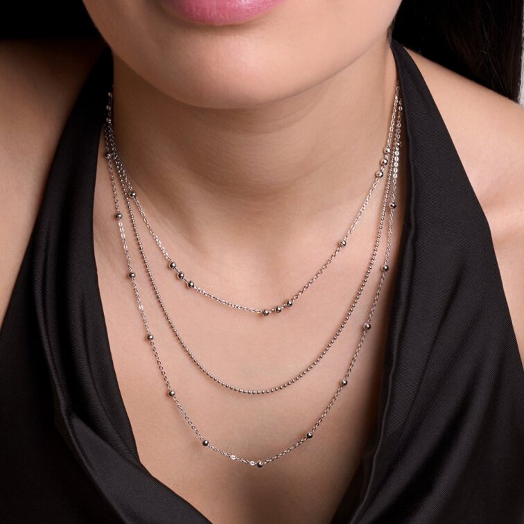 Stříbrný řetízek 62055