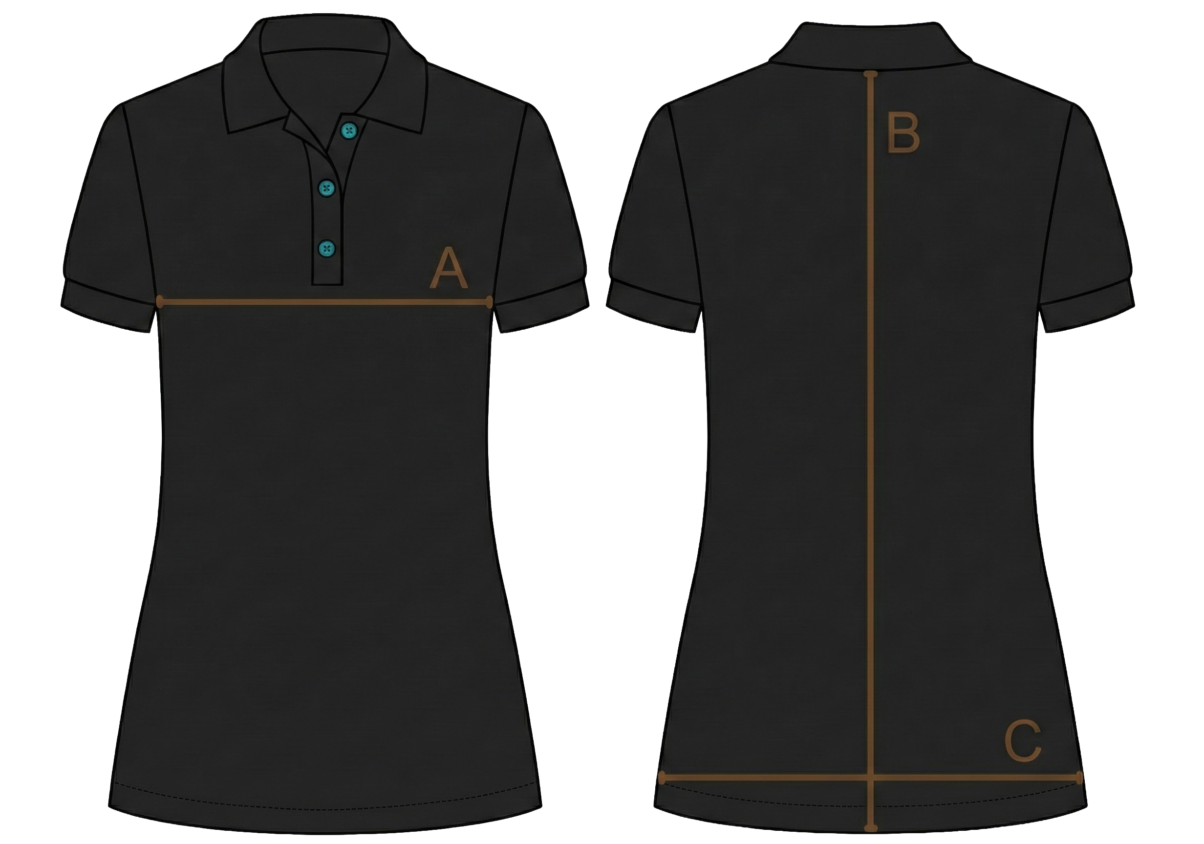 Dámsky zdravotnícky top Paula SOFT - Navy