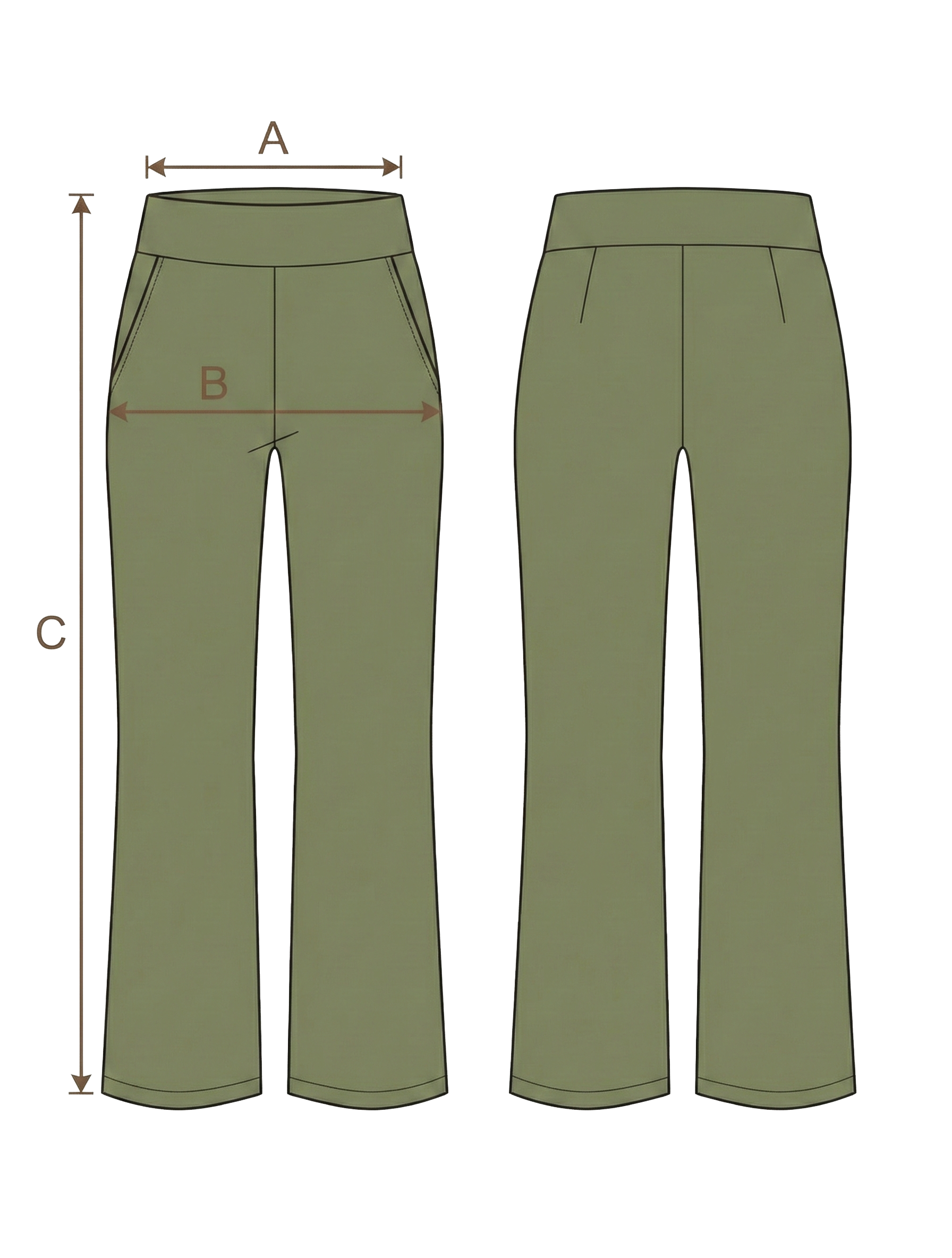 Dámske zdravotnícke nohavice Mila SOFT - Navy