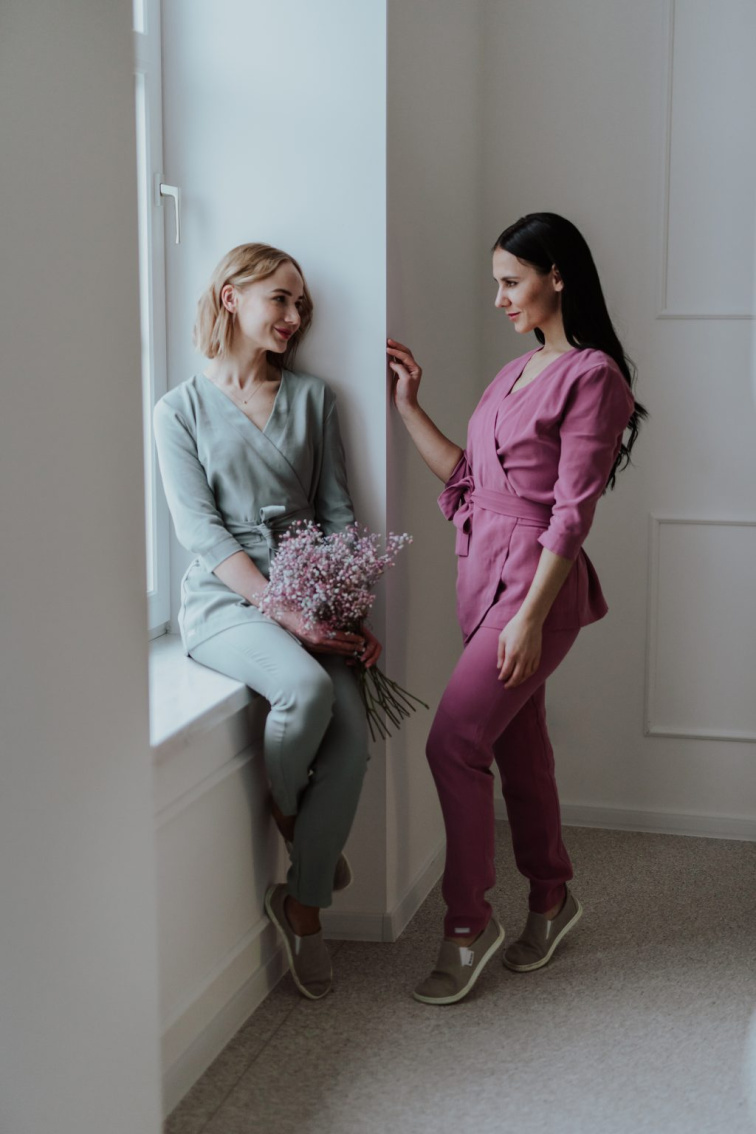 Dámska tunika Lubica SOFT - Dusty pink