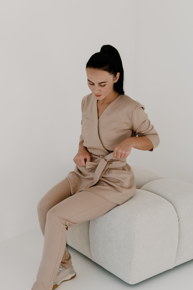 Dámska tunika Lubica SOFT - Dusty pink