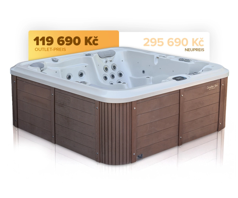 Whirlpool Delphina 4.GEN für 5 Personen 236x225x95cm - 8349