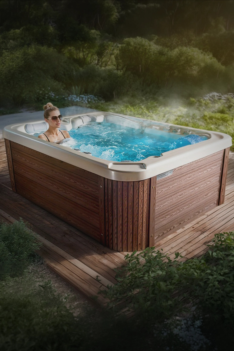 Vířivka Natura pro 3 osoby 216x165x82 cm - 8789