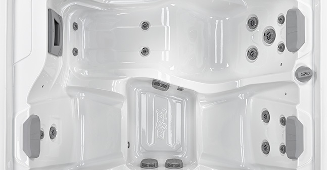 Vnitřní uspořádání vířivky