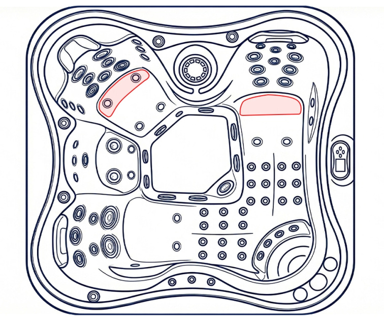 Vírivka Nemo Ex. pre 4 osoby 210x197x91 cm - 8854