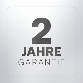 2 Jahre Garantie