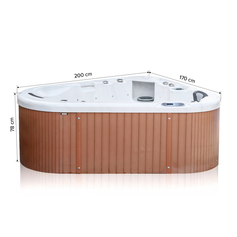 Vířivka Manta pro 2 osoby 200x170x78 cm - 8352