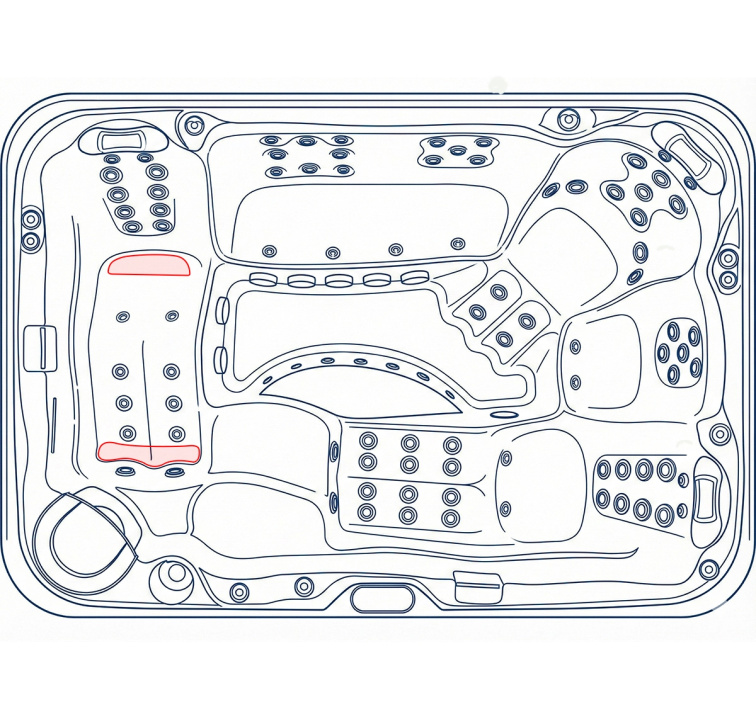 Vířivka Gladius New pro 6 osob 305x220x94 cm - 8765