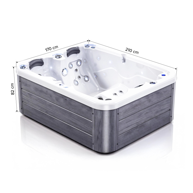 Lovia Infinity - vířivka po 3 osoby 210x170x82