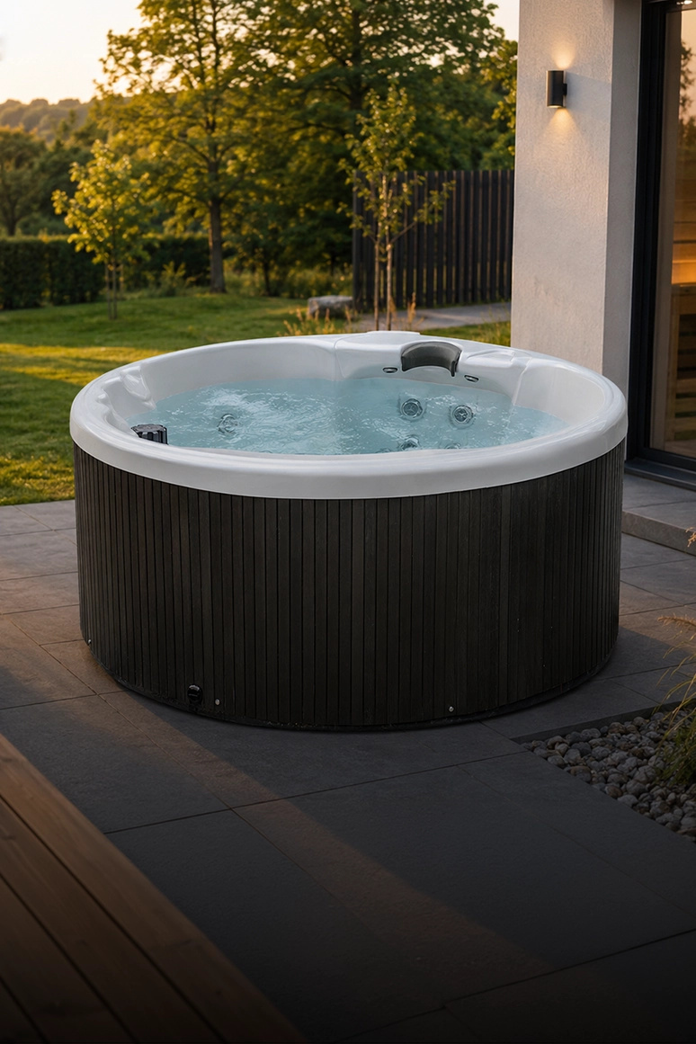 Turtle hot tub for 5 people 200x200x87cm - 8289