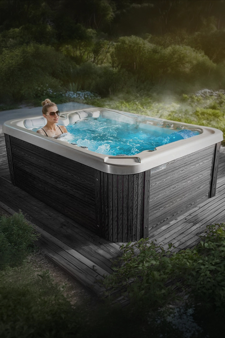 Vířivka Natura pro 3 osoby 216x165x82 cm - 8786