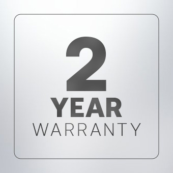 2-year warranty