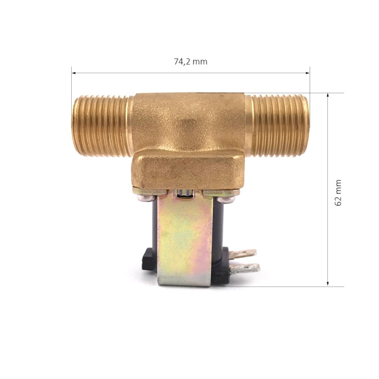 Měděný ventil na přívod vody OCBI