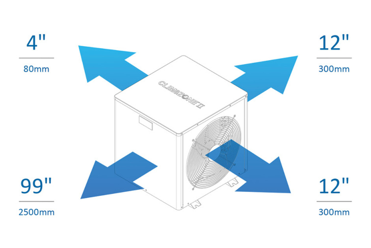 Tepelné čerpadlo Balboa CLIM8ZONE II 4 kW