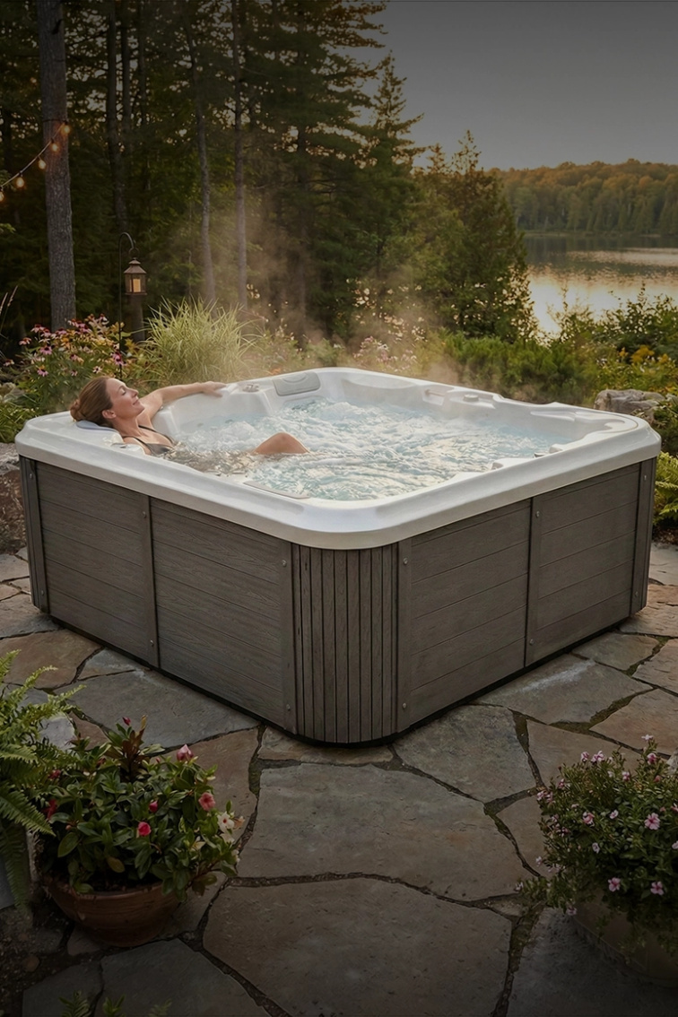 Vířivka Delphina 3.Gen pro 5 osob 230x216x92 - 8403