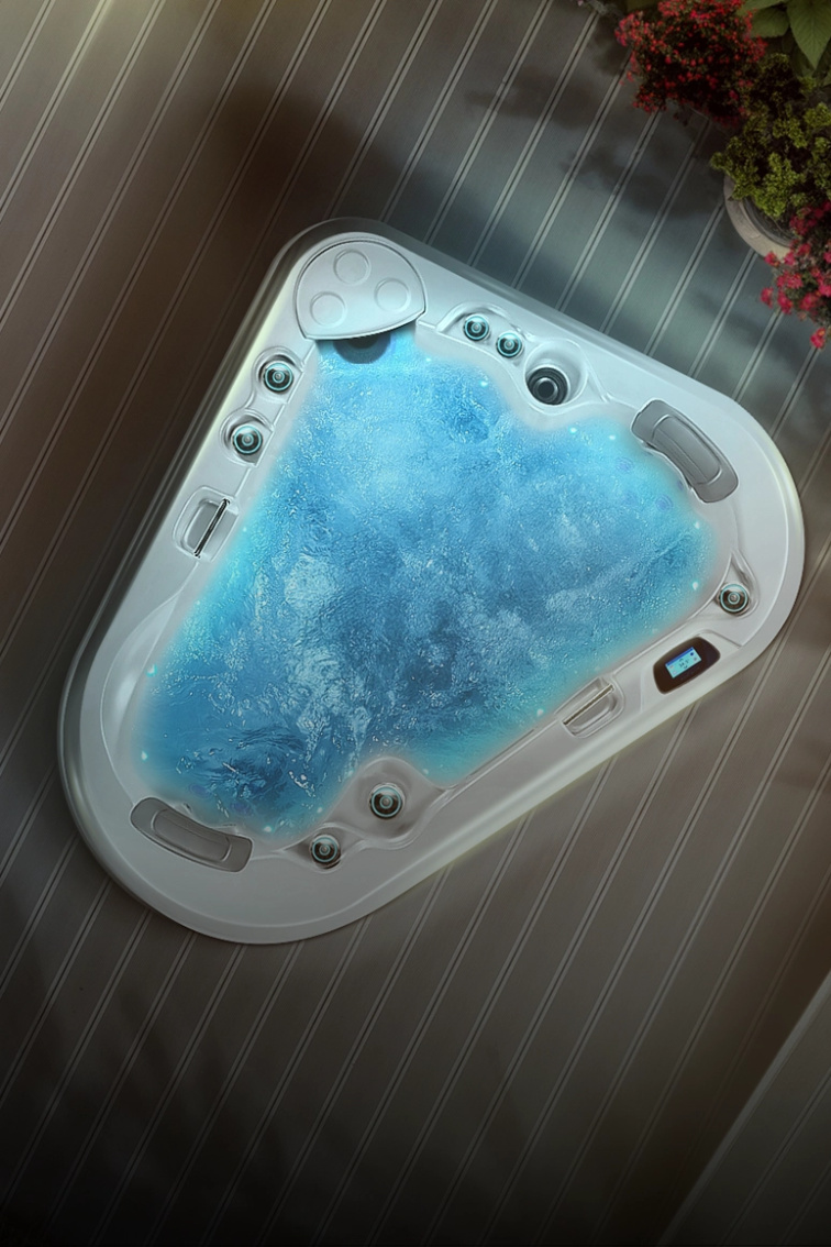 Vířivka Manta pro 2 osoby 200x170x78 cm - 8352