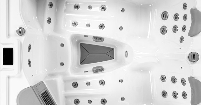 Vnitřní uspořádání vířivky