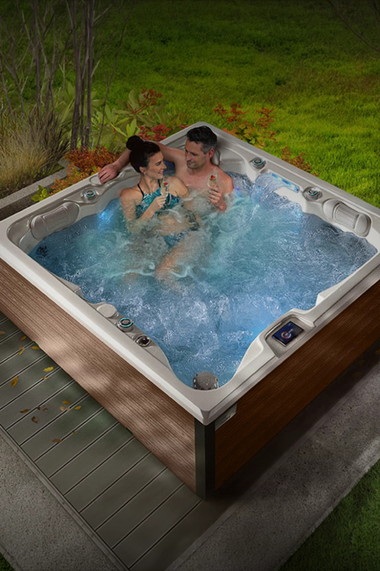 Vířivka Marlin Geometric pro 5 osob 200x200x92 cm - 8780