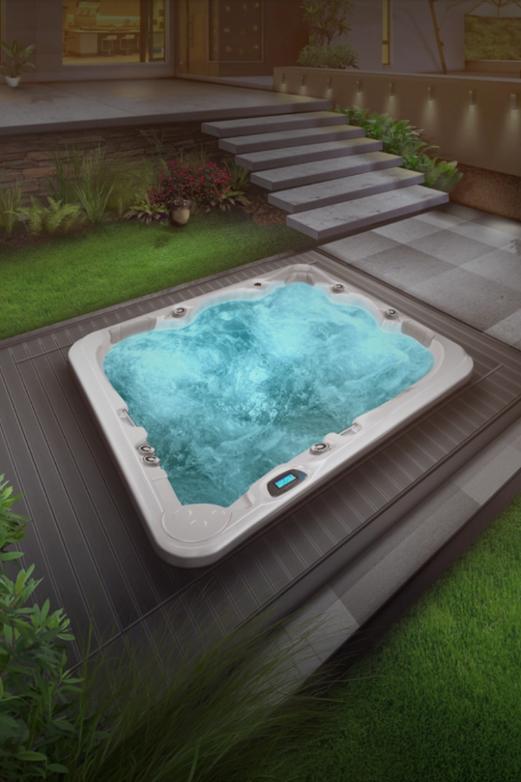 Vířivka Delphina 3.Gen pro 5 osob 230x216x92 - 8403