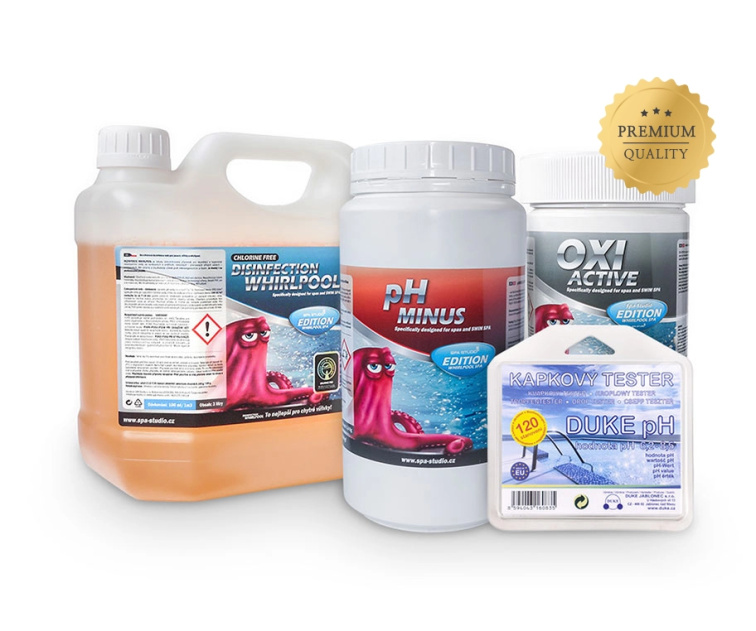 Premium Chemistry Package – Chlorine-free Set for Hot Tubs