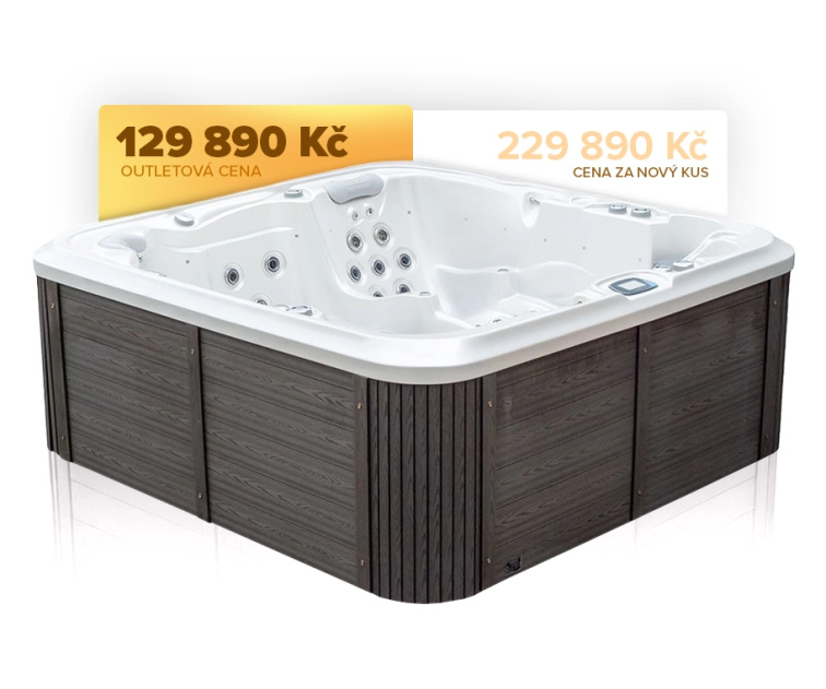 Vířivka Delphina 4.GEN pro 5 osob 236x225x95cm - 8370