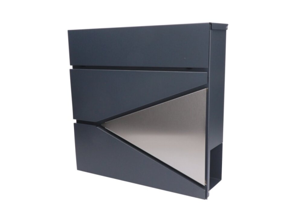 Schránka poštová, kombinácia nerez a pozinkovaného plechu