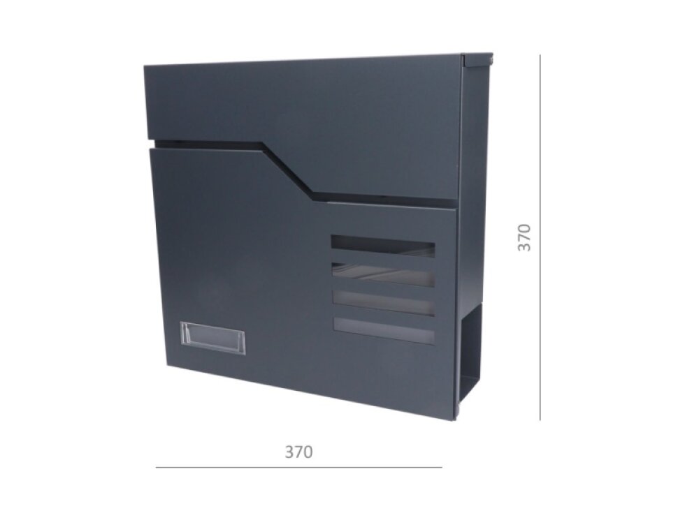 Poštová schránka, RAL 7016, max formát listu: A4