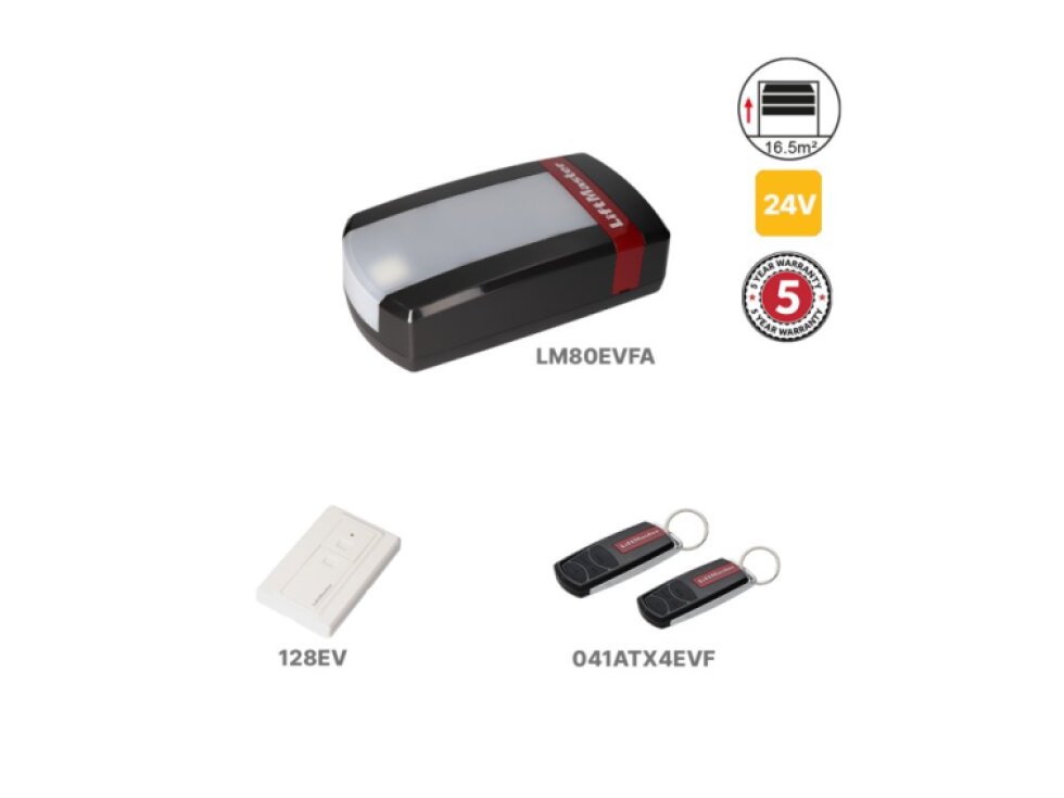 LiftMaster sada pre garážovú sekcionálnu bránu 16.5m2/130kg