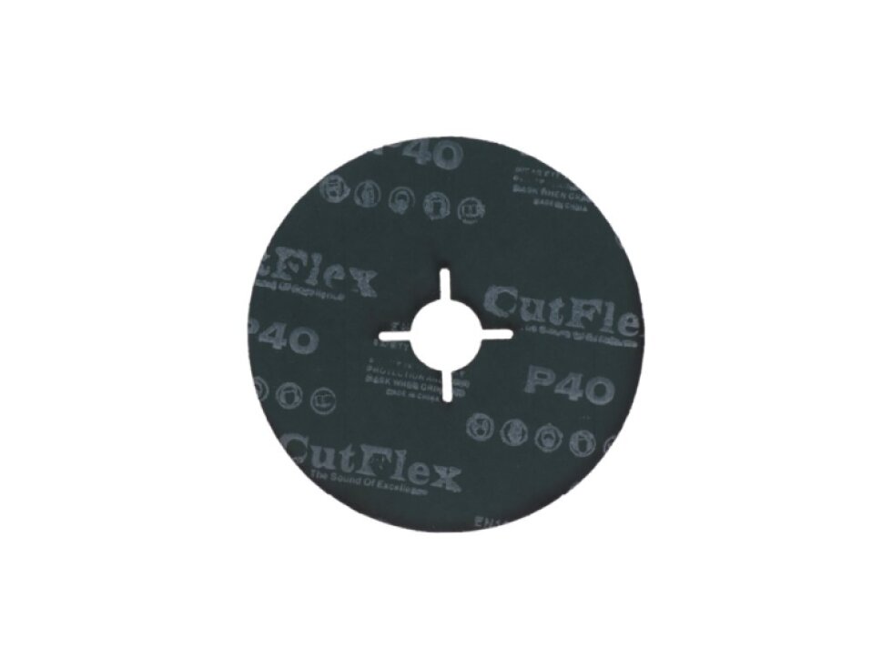 Brúsny kotúč fibrový, priemer 125, hrúbka zrna 40