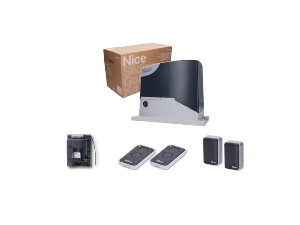 Nice Road 400 - sada pohonu pre posuvnú bránu do 400 kg s fotobunkami